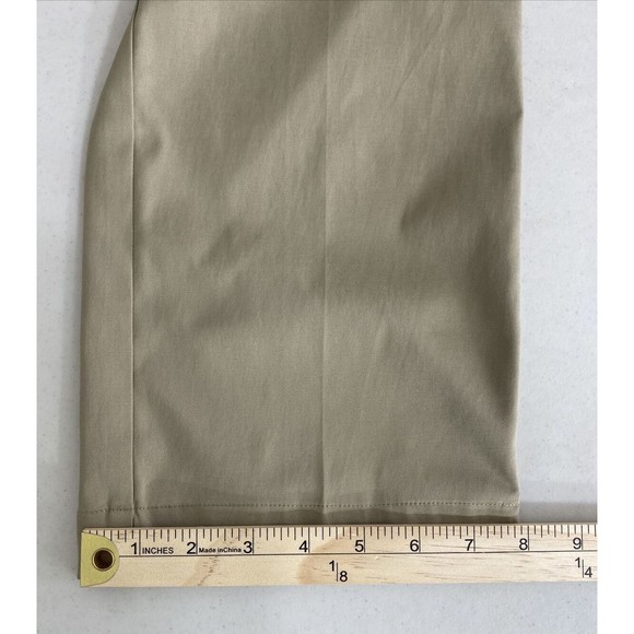 Nike Dri Fit Pants 32x30 (34x29) Mens Golf Performance Stretch Lightweight Beige - Picture 13 of 15